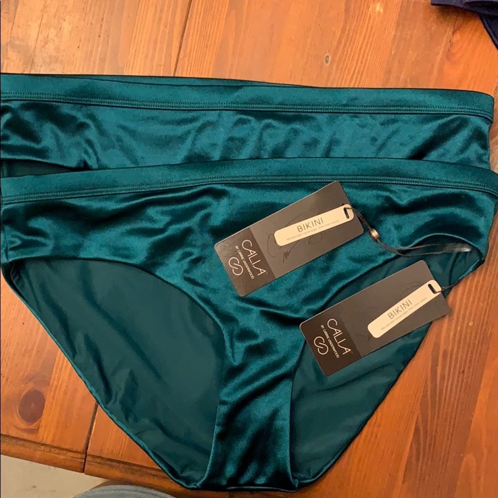 Calia deep teal bikini bottom